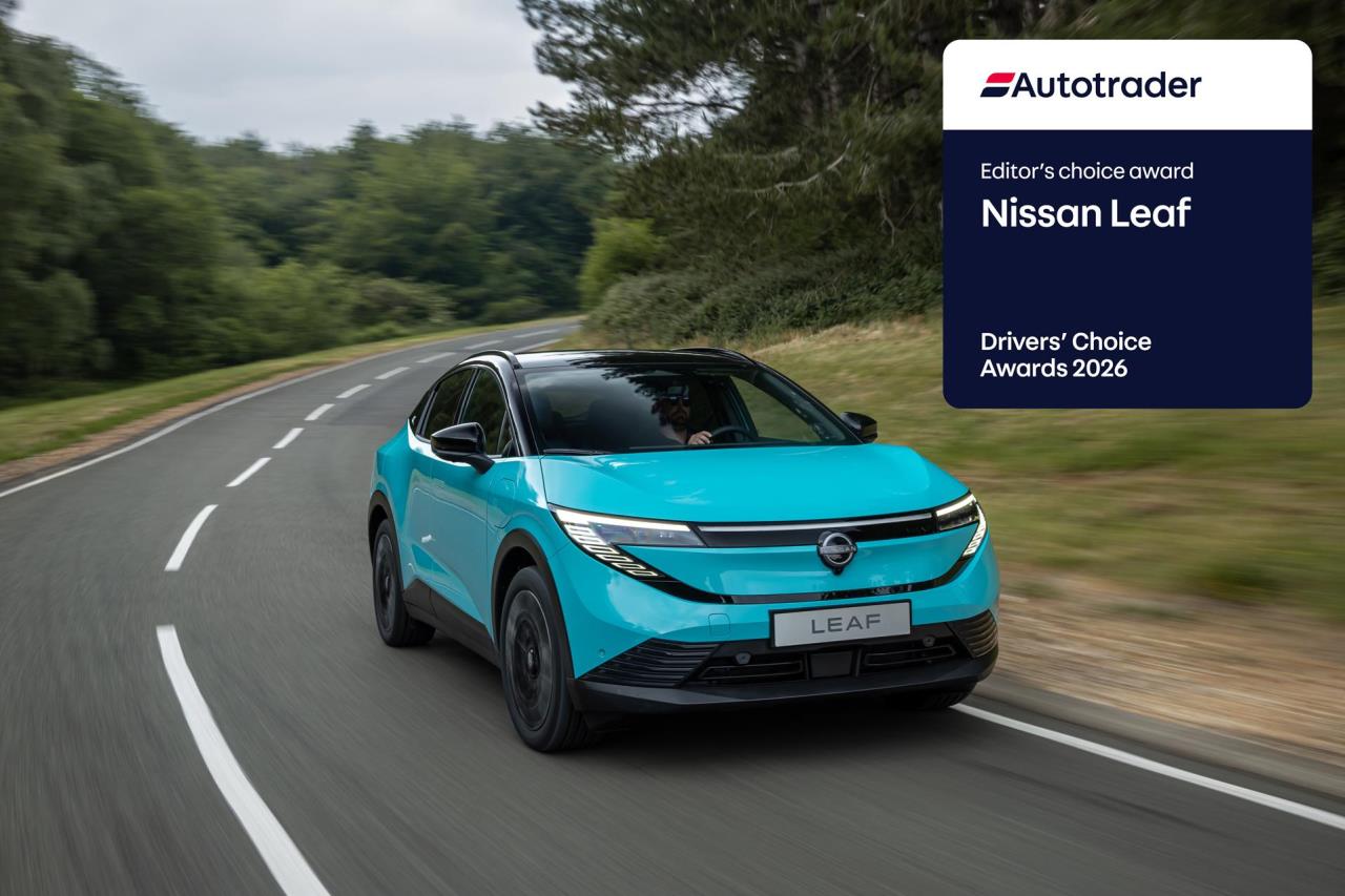 AllNew Nissan LEAF is named the Editor's Choice at the Autotrader Drivers' Choice Awards 2026