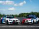 BMW Displays Customized M2 Models During MotoGP Race