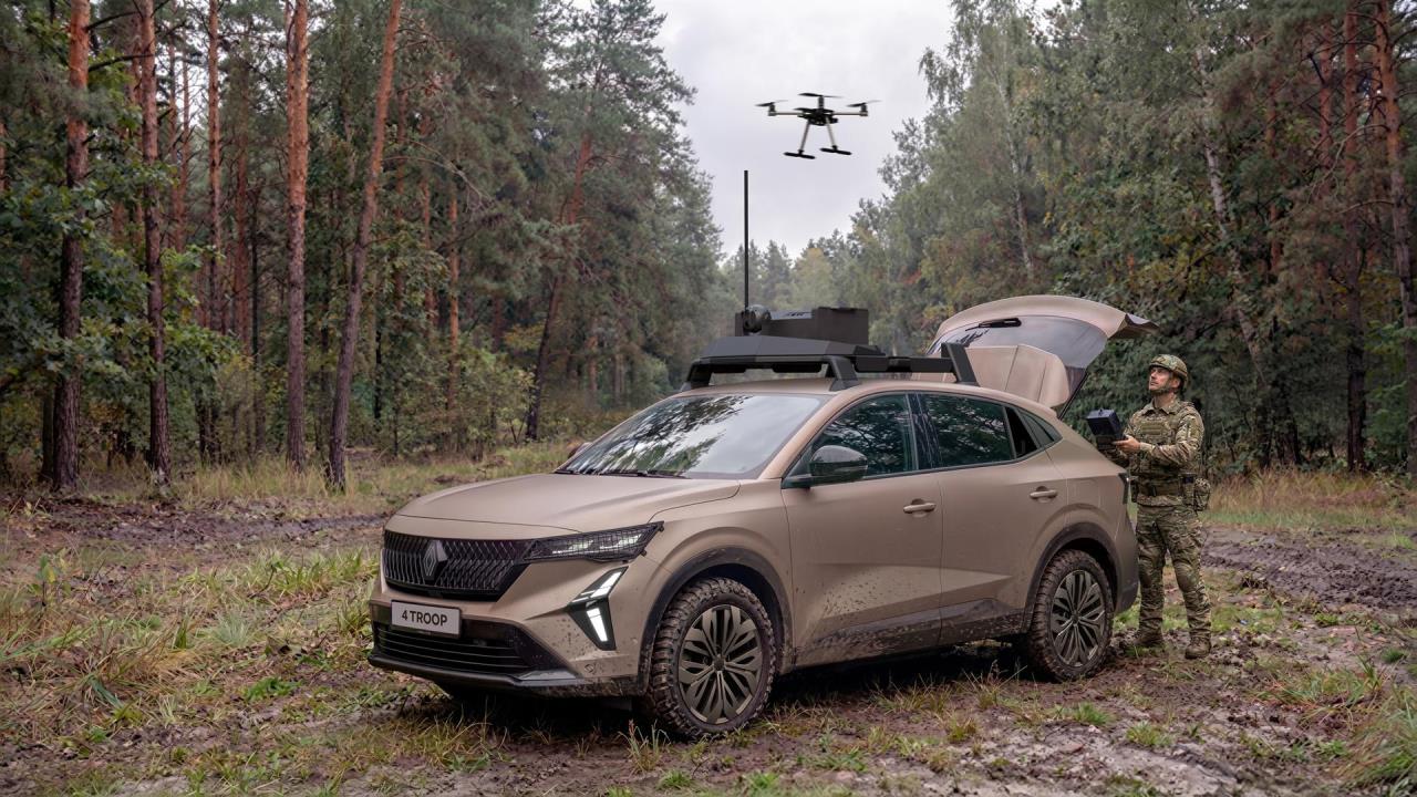 Eurosatory 2026: Renault Group and Thales unveil 4 TROOP, an innovative tactical vehicle for future