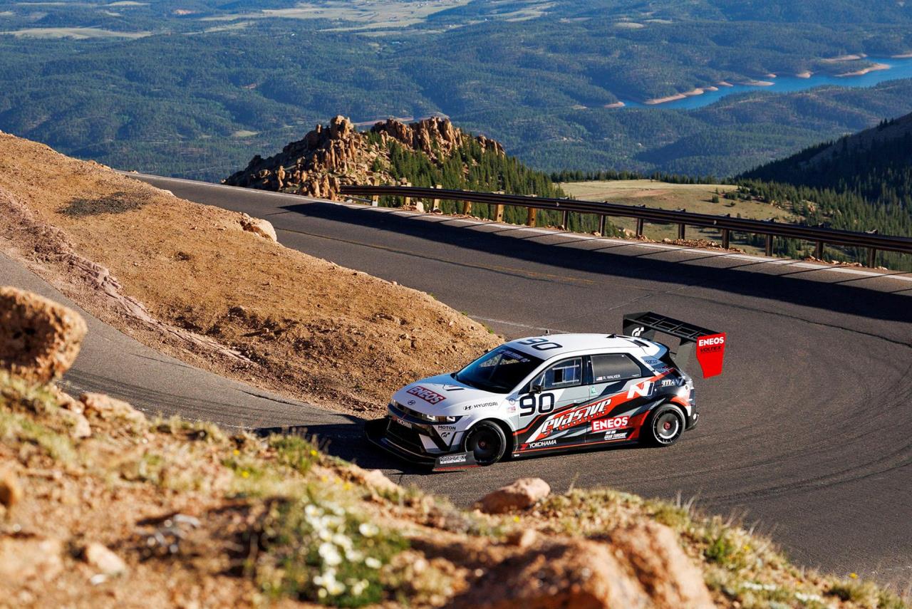 Evasive IONIQ 5 N Returns to Pikes Peak with ENEOS seeking another Class Win