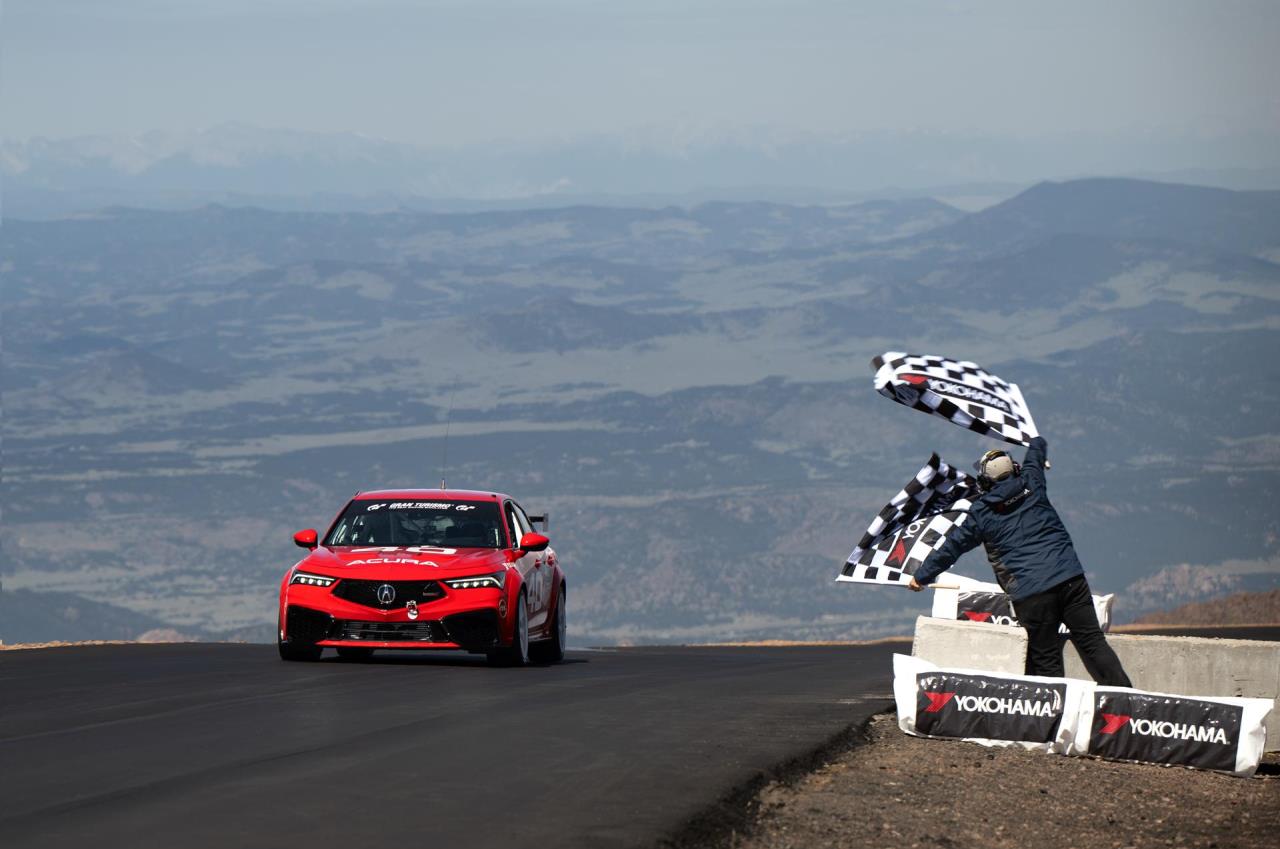 Integra Type S DE5 Bests Previous FrontWheelDrive Record at the Pikes Peak International Hill Climb