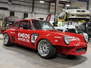 Jimmy Oakes & ENEOS Unveil FerrariPowered Porsche 911 at Formula DRIFT This Weekend!
