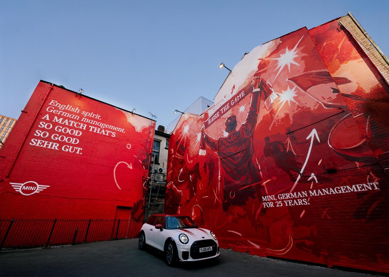 MINI mural brings football home