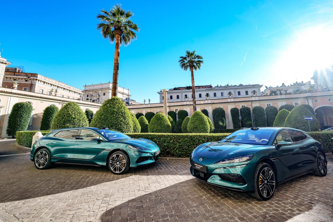 Marco Polo drive kicks off: 9,300 miles from Rome to Hong Kong in the DENZA Z9GT