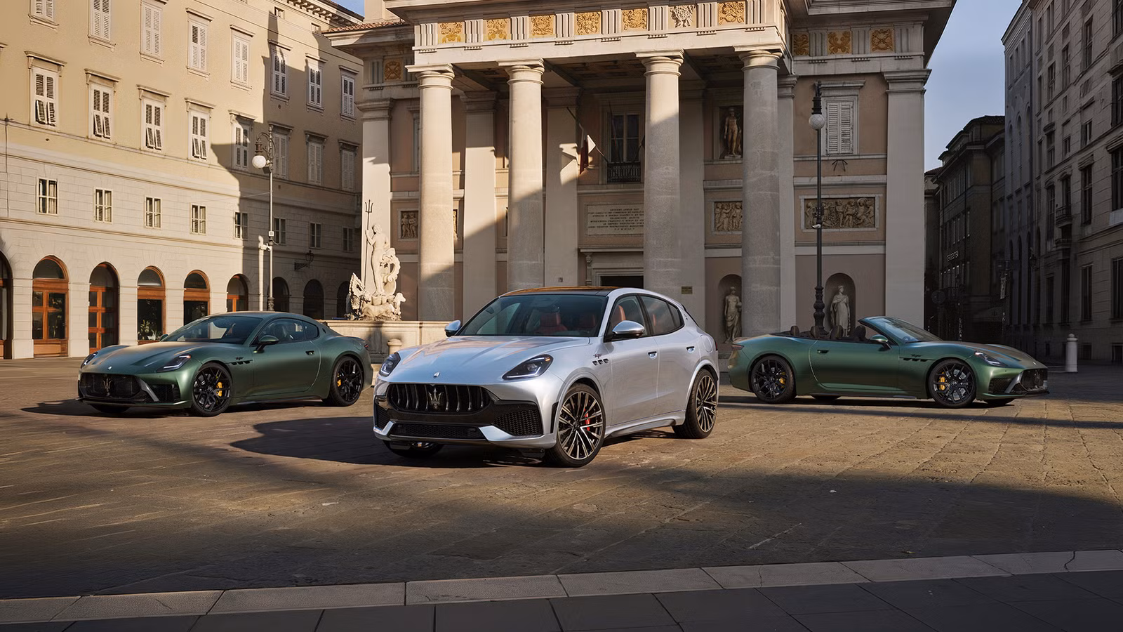 Maserati's 2027 GranTurismo, GranCabrio, And Grecale Get More Power, A Sharper Face, And More EV Range