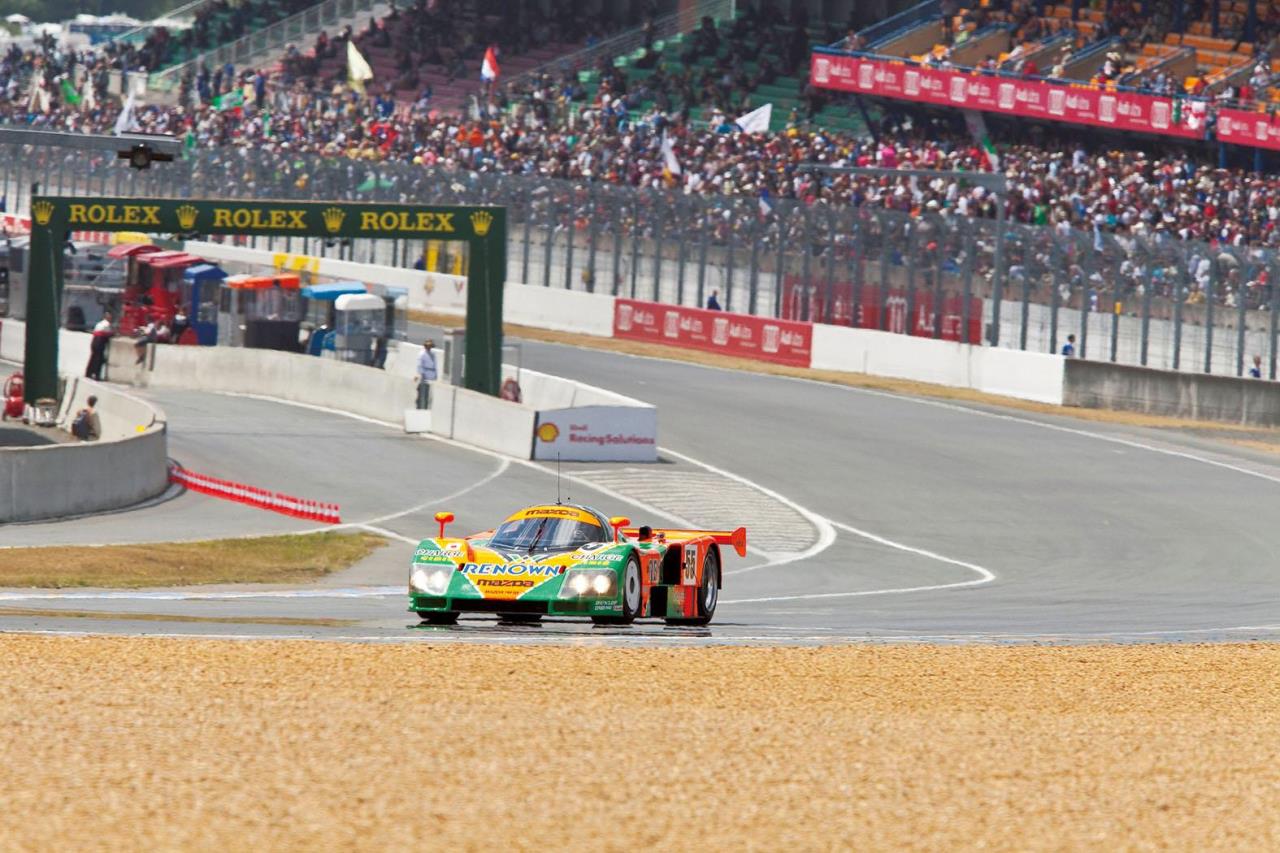 Mazda 787B returns to Circuit De La Sarthe to commemorate 35th anniversary of its Le Mans victory |