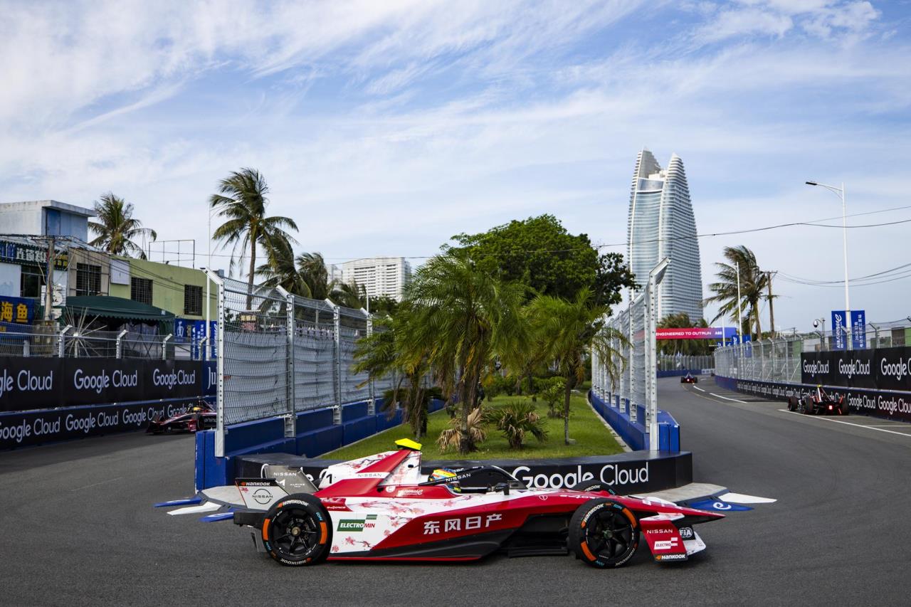 Nissan Formula E Team's strong strategy goes unrewarded in Sanya