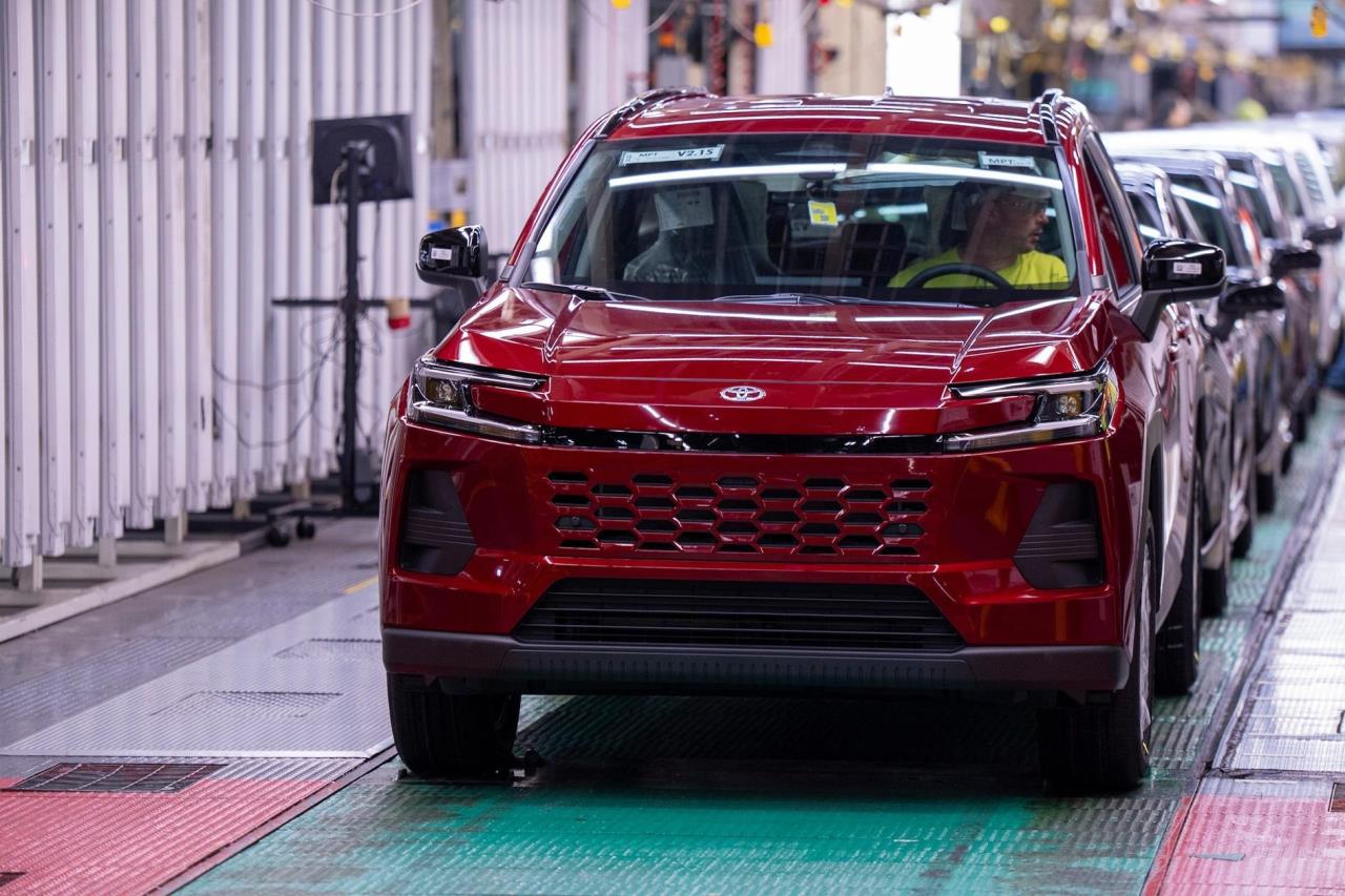 Toyota Kentucky Begins Assembly of AllNew RAV4 Hybrid; Breaks Ground on Advanced Paint Facility