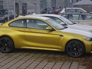 You Can Buy A Barely Driven One-Off BMW M2 F87 Austin Yellow