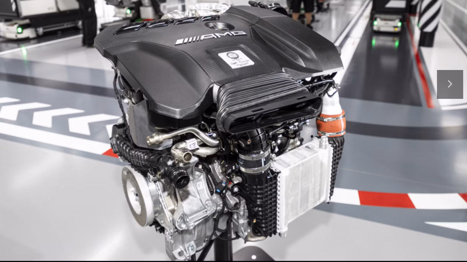Mercedes Gave A Four-Cylinder Engine The Power Of A Mustang GT