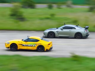 World's First AWD Toyota Supra Takes On A 1,000-HP Nissan GT-R