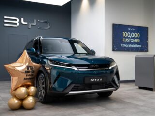 0 to 100,000 in only three years as BYD continues to accelerate in the UK