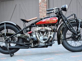 9 Vintage Indian V-Twin Motorcycles Collectors Chase at Auction