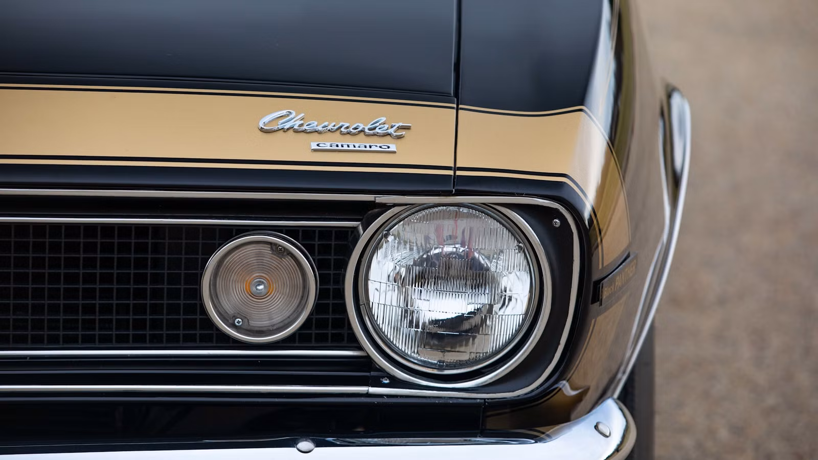 The 1967 Gorries Black Panther Camaro 427