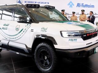 Dubai Police Launch Second-Gen Ghiath Smart Patrol Built On BYD's Plug-In Hybrid DENZA B8