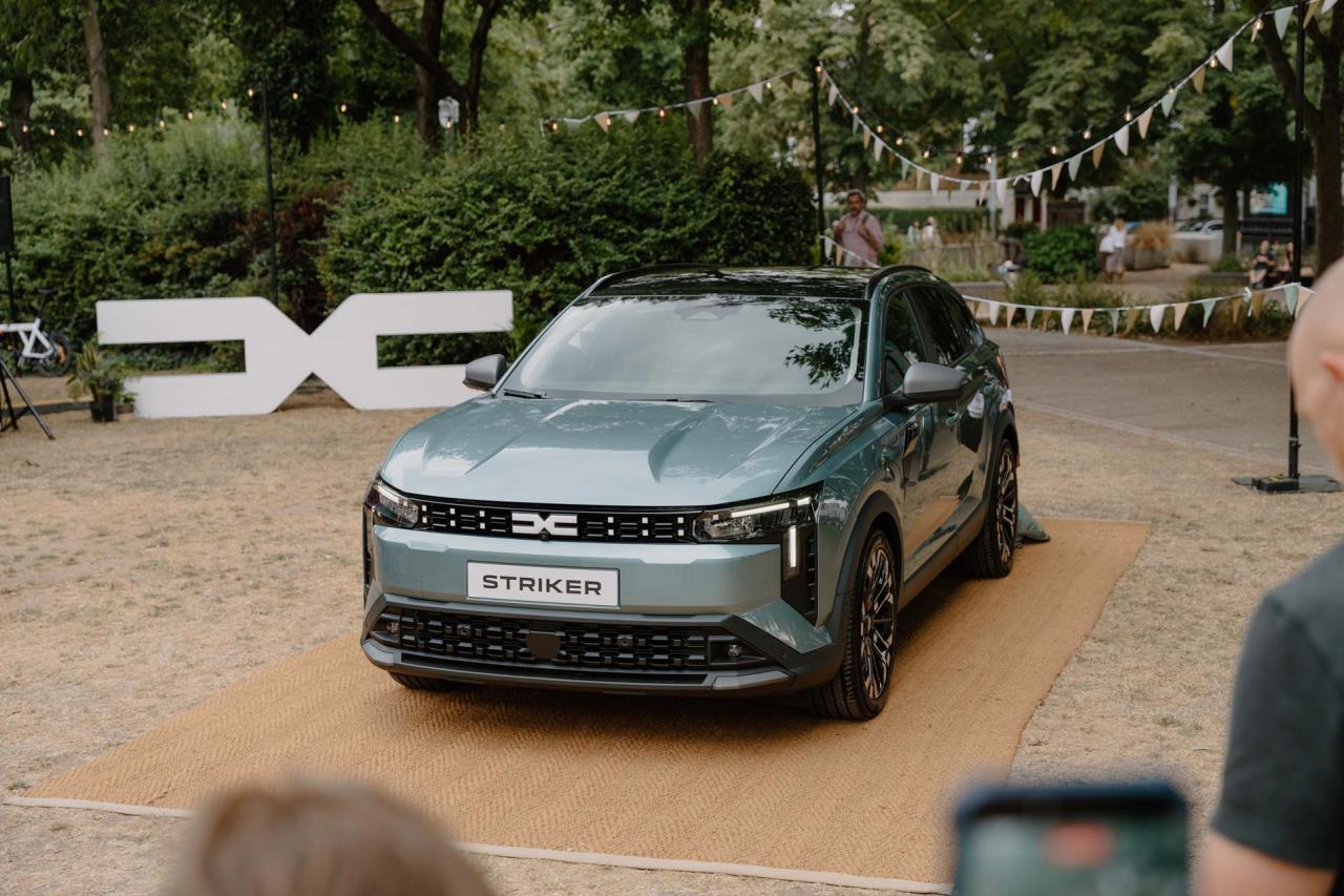 Adventure starts here: famous names celebrate the UK public debut of Dacia Striker