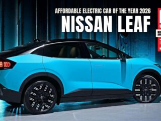 AllNew Nissan LEAF crowned 2026 Car of the Year by Auto Express