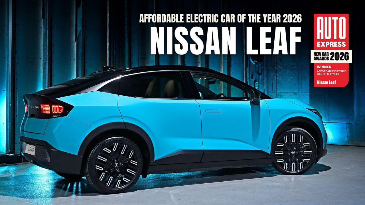 AllNew Nissan LEAF crowned 2026 Car of the Year by Auto Express