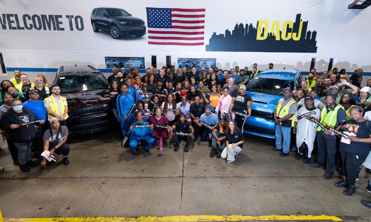 Assembled With Passion, Delivered With Power: Dodge Celebrates Production of 2026 Dodge Durango R/T