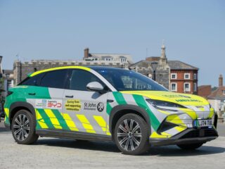 BYD partners with St John Ambulance for pioneering trial