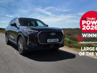 CHERY TIGGO 9 CSH named Large Car of the Year at 2026 Car Dealer Power Awards