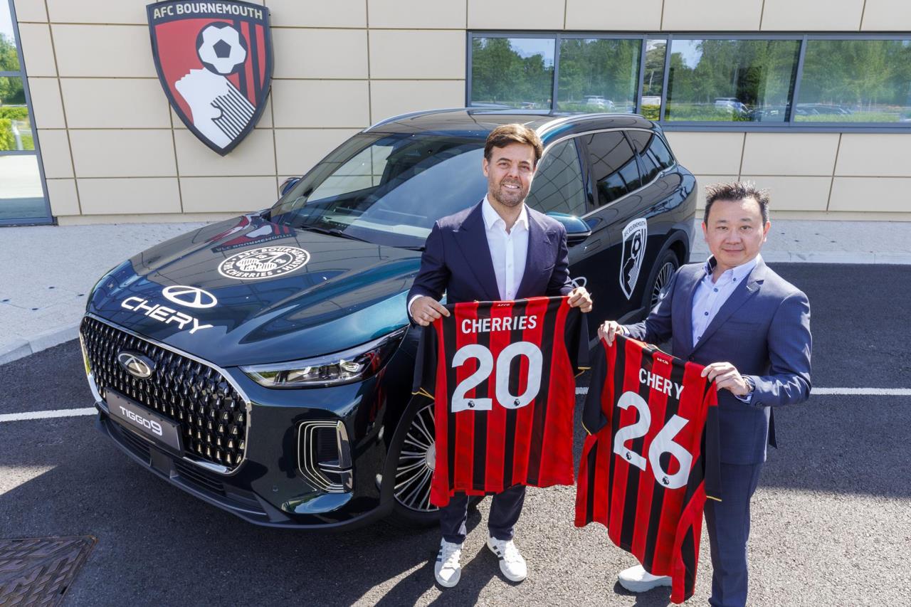 CHERY joins 'The Cherries' in new AFC Bournemouth partnership