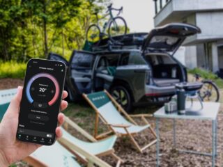 Camp Mode in the MyŠkoda app: comfortable overnight stays in electric vehicles