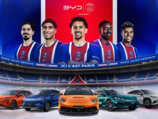 Driving excellence together: BYD Group becomes Official Partner of Paris SaintGermain