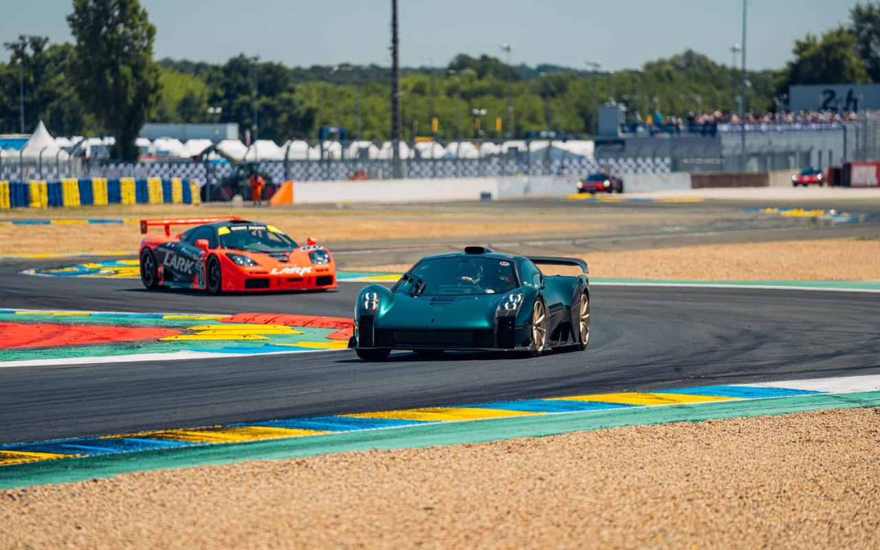Gordon Murray Le Mans GTR makes global dynamic debut at famous Le Mans Classic event