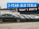 Here’s How Much A 3-Year-Old Tesla Is Worth Today