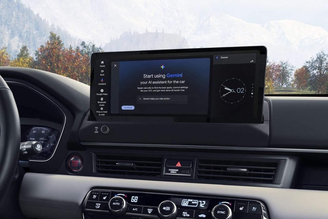 Honda Adds Google Gemini, a Helpful AI Assistant, to Civic, Accord, CRV, Pilot and More Vehicles wit