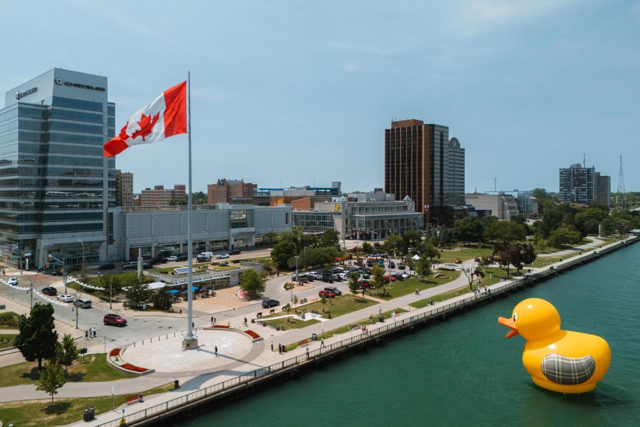 Jeep Brand Makes a Splash in Windsor to Celebrate 85 Years in Canada