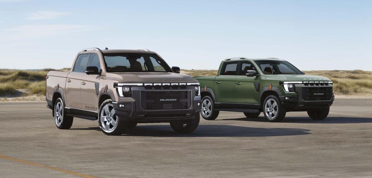 KGM Motors UK launches allnew Musso Rhino and Musso Rhino+