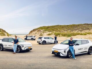 Kia renews electric vehicle fleet to support The Ocean Cleanup's global mission