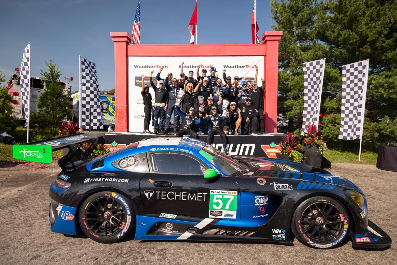 MercedesAMG Motorsport Customer Racing Team Winward Racing Secures Victory in Sunday's IMSA WeatherT