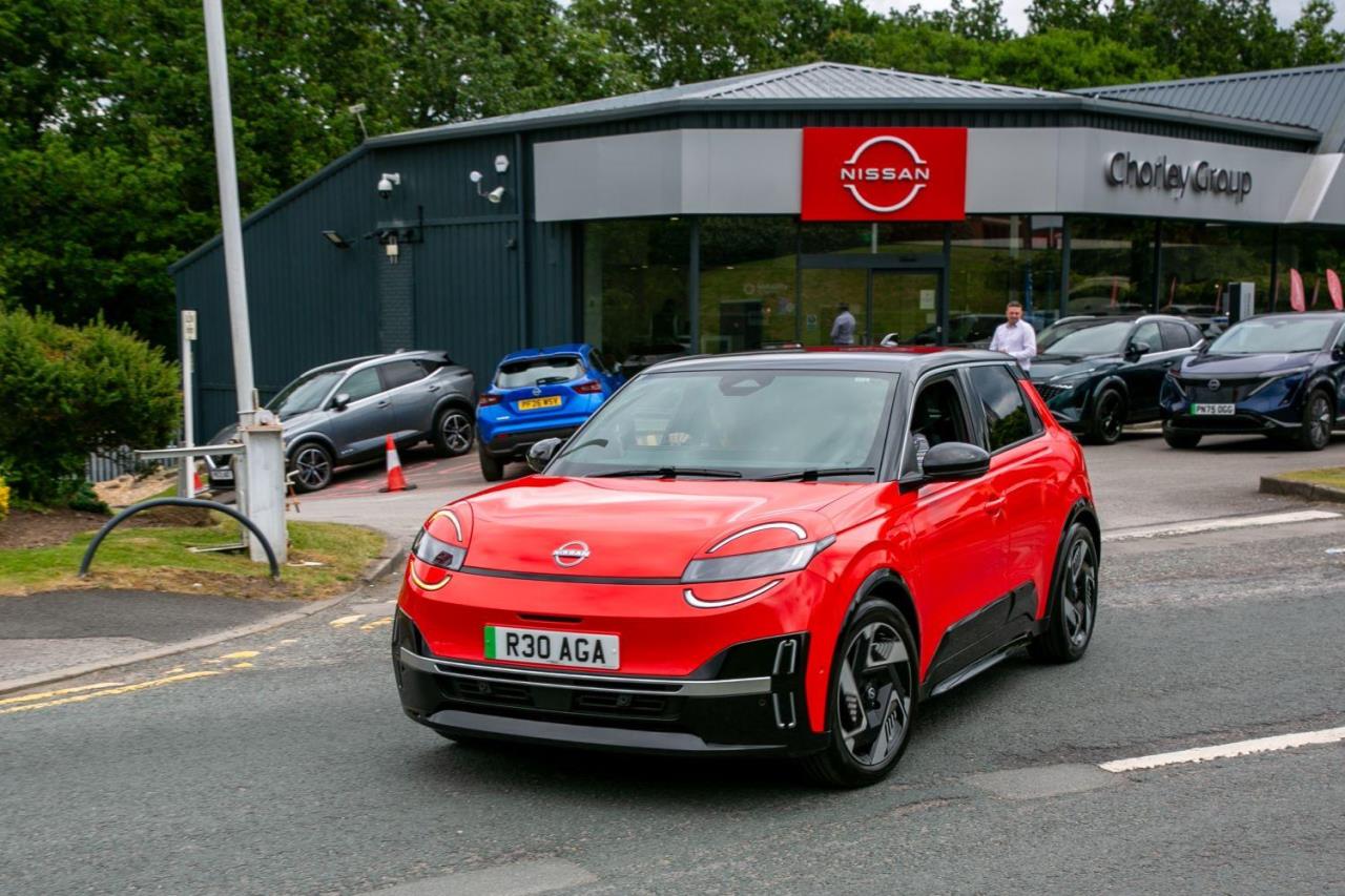 Milestone MICRA: AllNew EV Delivers Nissan's 100,000th UK Electric Sale