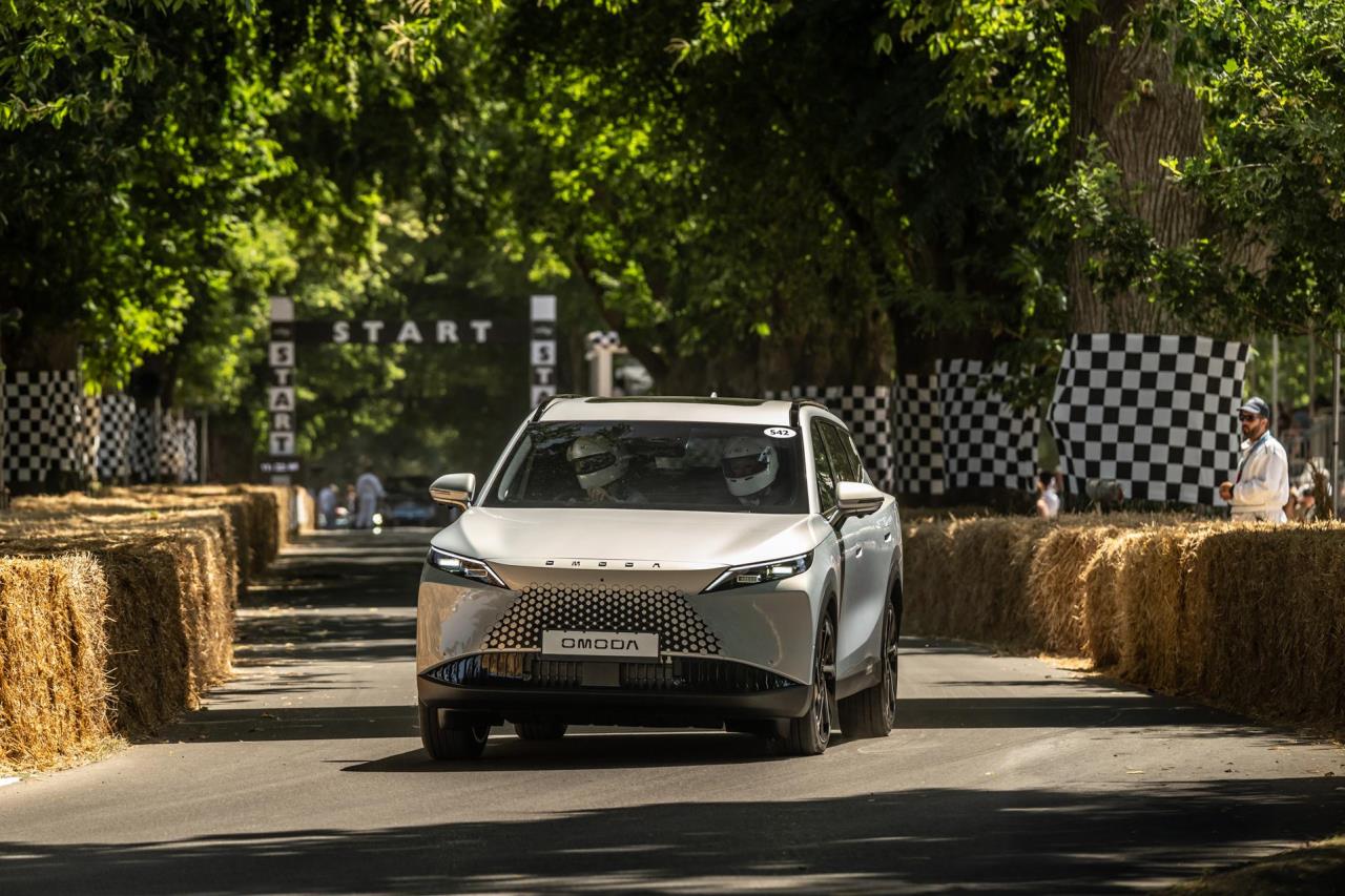 OMODA 7 SHSP Noble Tech makes UK public debut at Goodwood Festival of Speed 2026