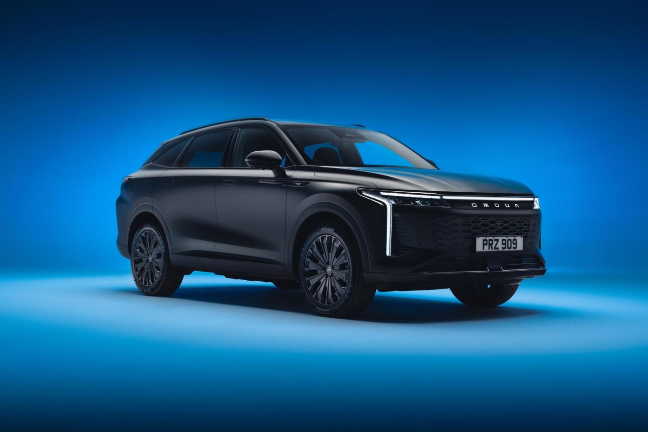 OMODA UK enhances OMODA 9 SHSP for MY26 and unveils new Black Noble grade
