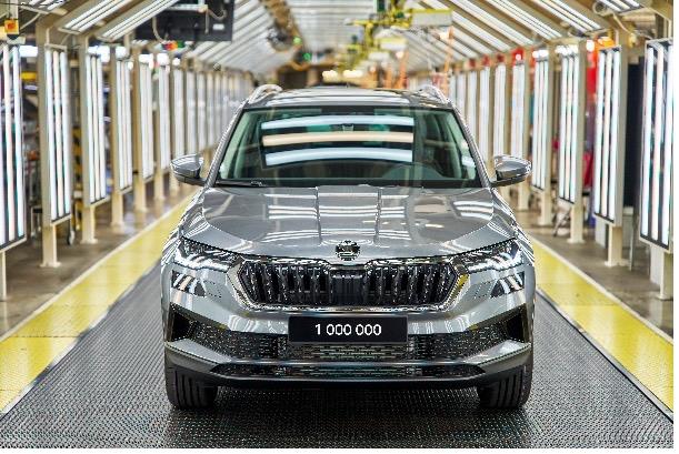 Production milestone: Škoda Auto builds its onemillionth Karoq