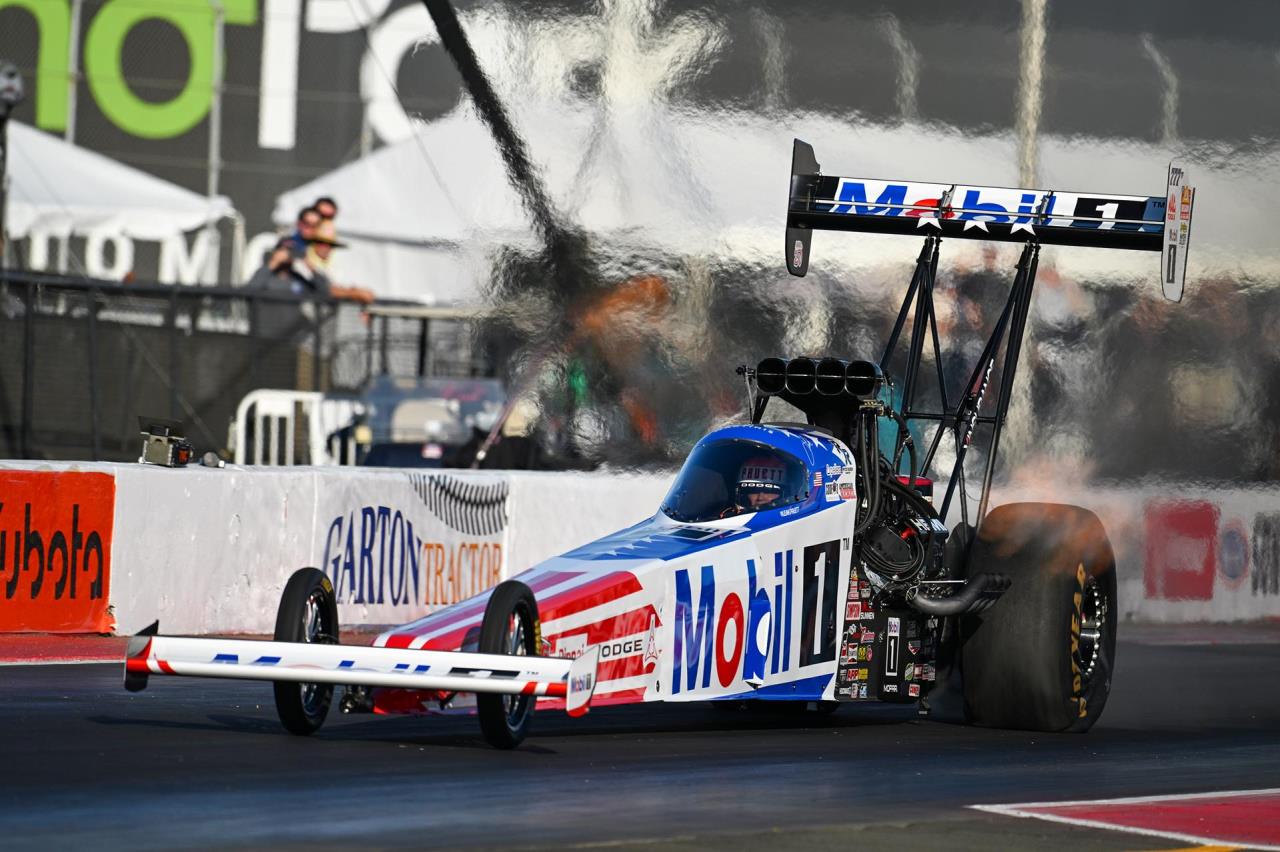 Pruett Drives TSR Dodge Top Fuel Dragster to Semis at NHRA Sonoma Nationals,Hagan Records Quarterfin