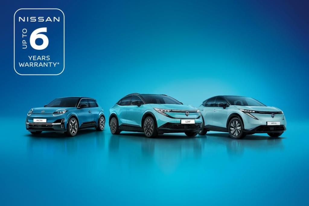 Six appeal! Nissan launches Service Activated Warranty programme for its Battery Electric Vehicles |