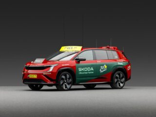 Škoda Auto marks 23 years as Tour de France main partner; new Škoda Peaq to serve as 'Red Car'
