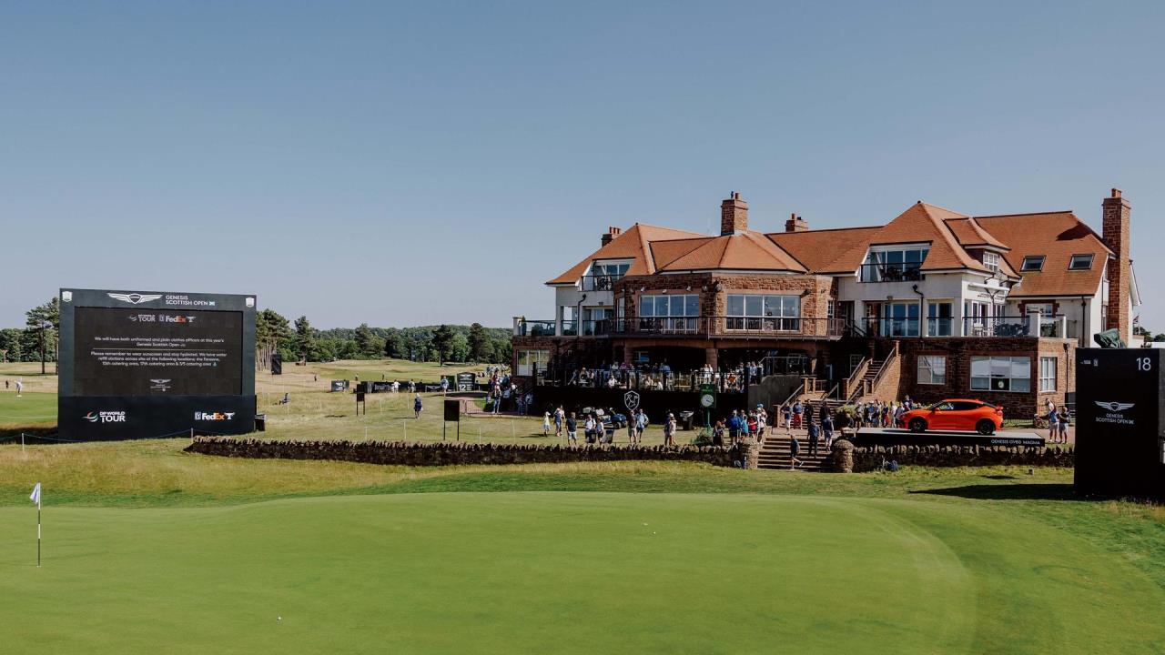 THE WORLD'S BEST GOLFERS AND ELEVATED EXPERIENCES SET TO DELIVER BEST GENESIS SCOTTISH OPEN YET