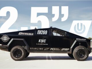 Unplugged Performance Begins Shipping LongAwaited UP INVINCIBLE® 2.5Inch Lift Kit for Tesla Cybertru