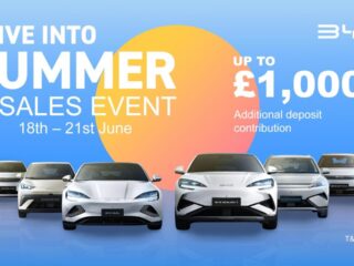 Up to £1,000 off BYD's entire range in the Drive Into Summer Sales Event