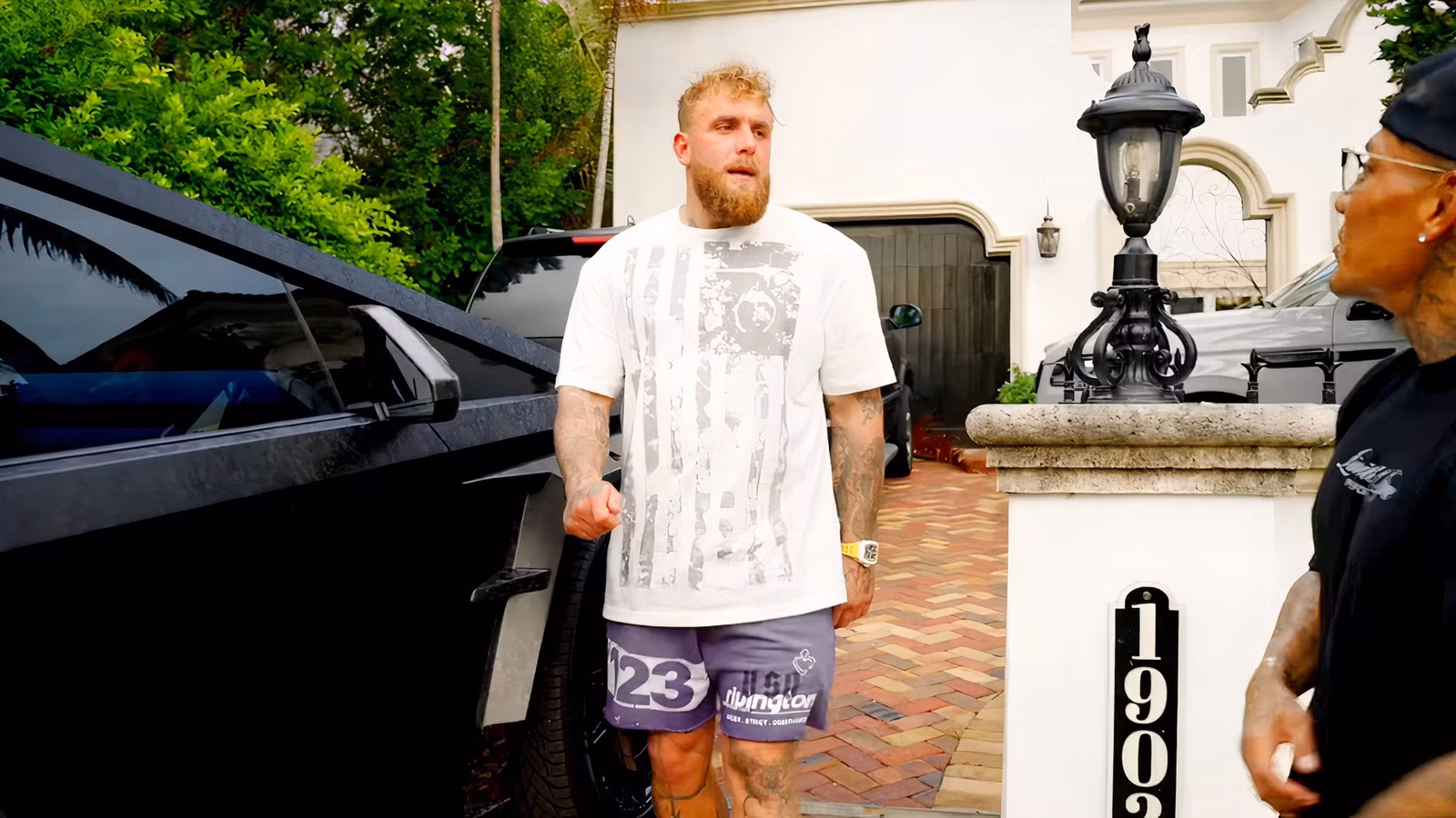 Jake Paul Takes Delivery Of One Of The Wildest Tesla Cybertrucks Ever Built