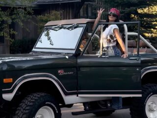 Kim Kardashian Just Bought A Coyote V8-Swapped 1973 Ford Bronco Restomod