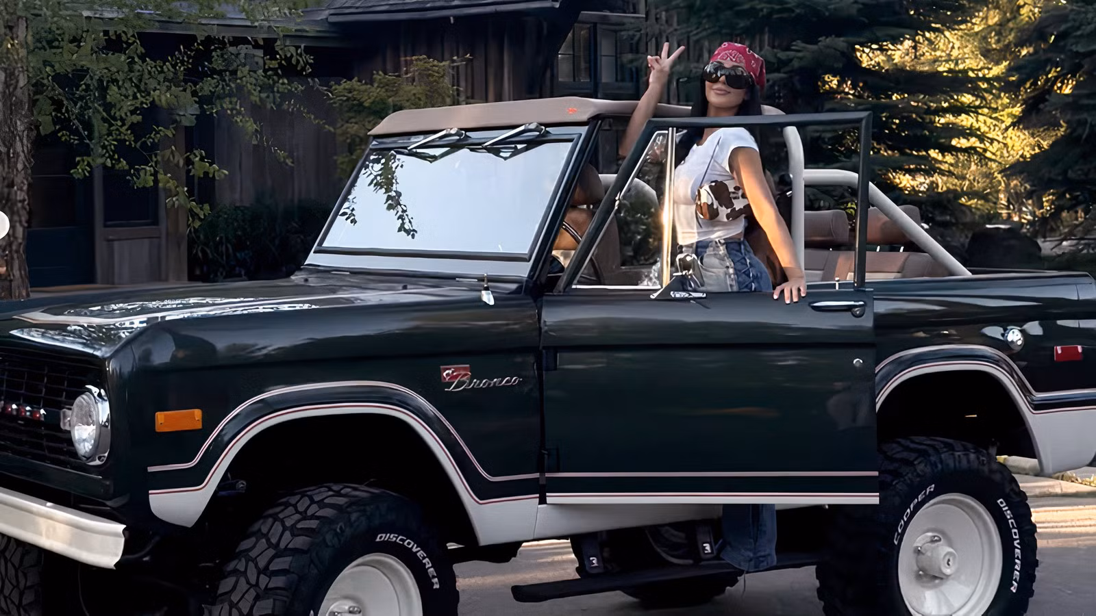 Kim Kardashian Just Bought A Coyote V8-Swapped 1973 Ford Bronco Restomod