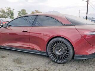 Shaquille O'Neal's One-Off Lucid Air Coupe Just Hit Copart