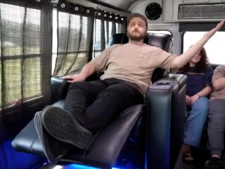 Westen Champlin Turned A $4,000 School Bus Into The Ultimate VIP Road Trip Rig
